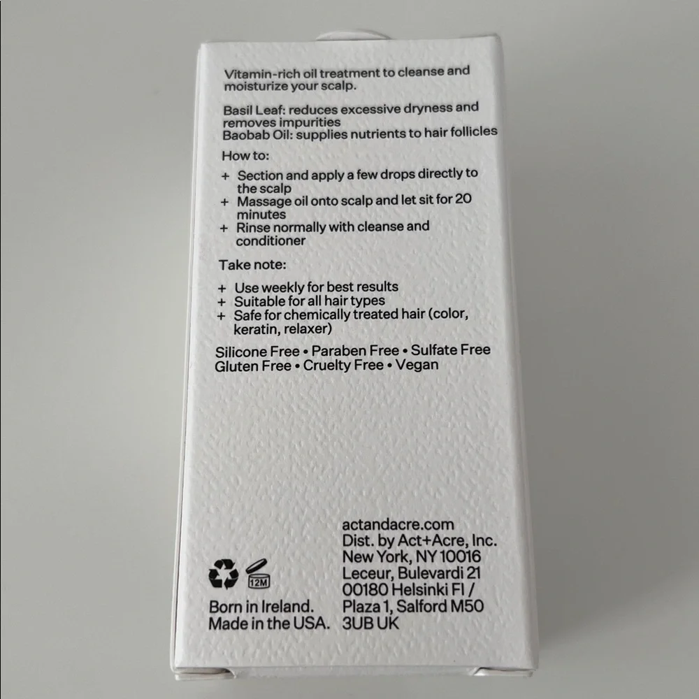 Act+Acre Cold Processed Scalp Detox Oil For Dry Scalp - Picture 10 of 15